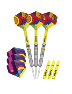 Unicorn Flair Tungsten Darts- Yellow